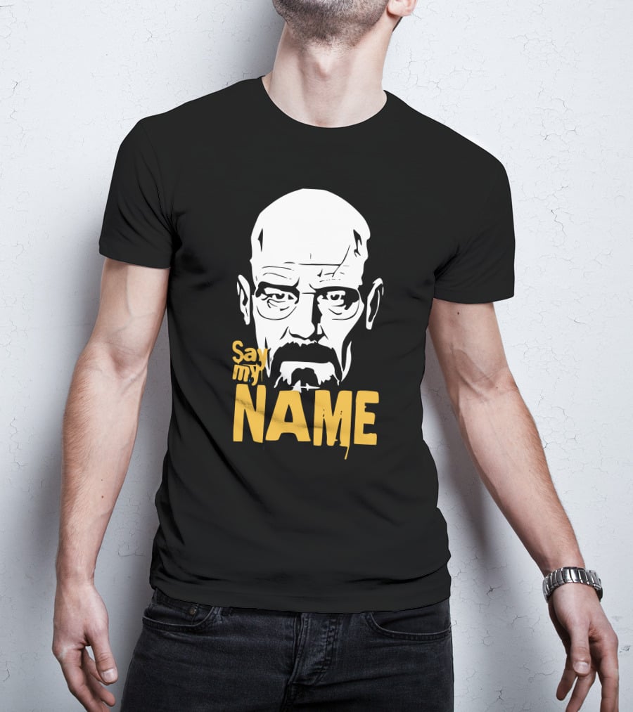 Heisenberg Breaking Bad Say My Name T-Shirt