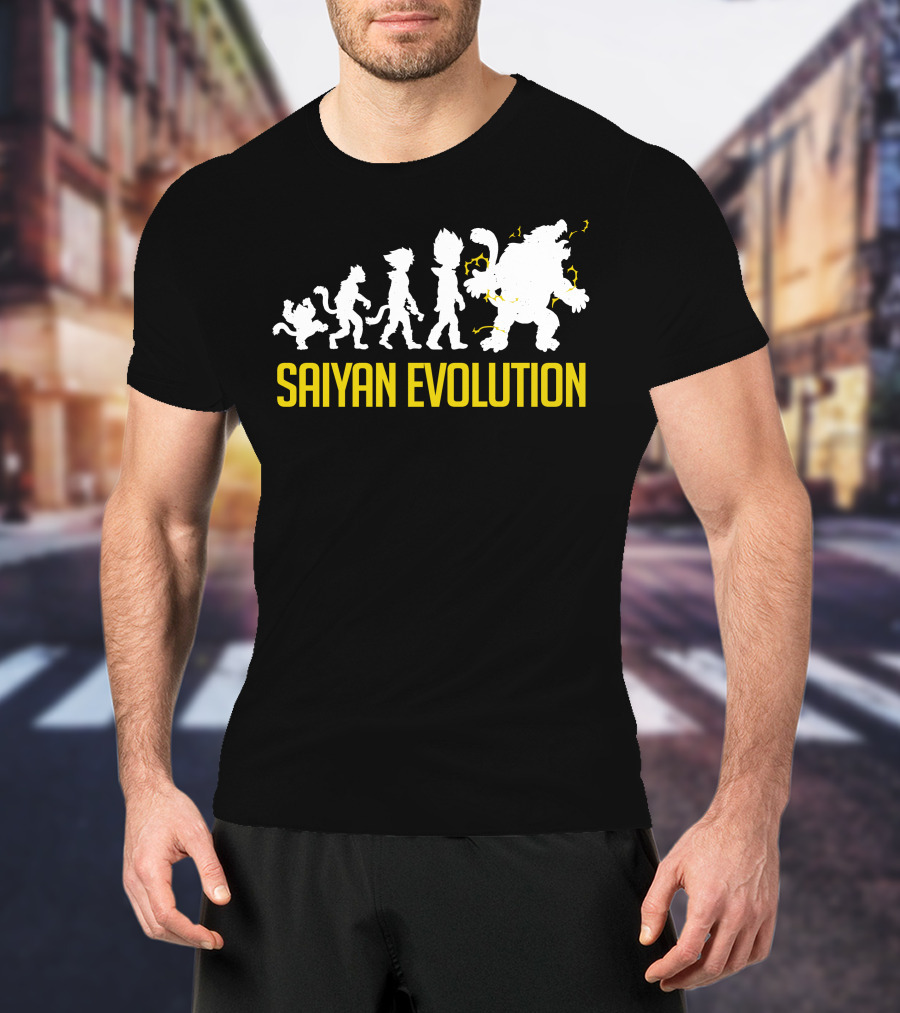 Saiyan Evolution Power Transformation Series T-Shirt