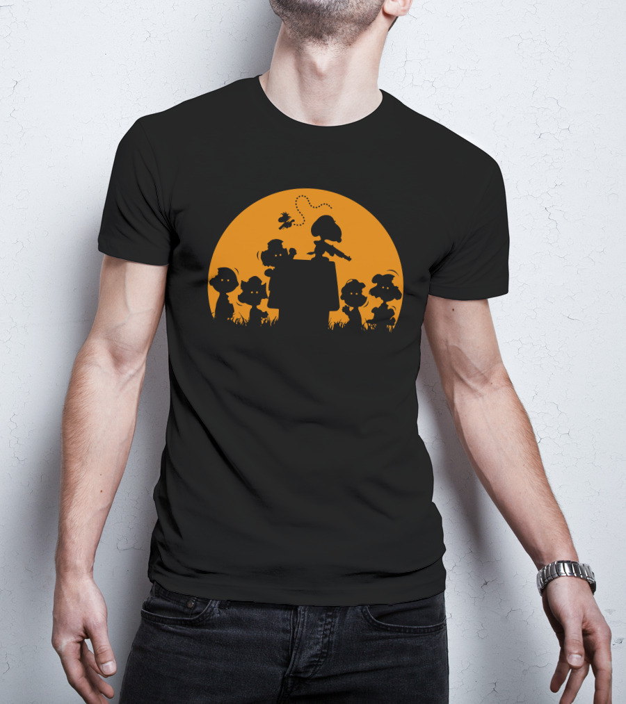 You're A Zombie Chuck Main Peanuts Halloween T-Shirt