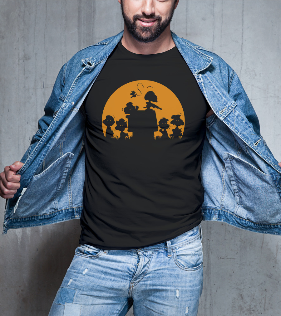 You're A Zombie Chuck Main Peanuts Halloween T-Shirt