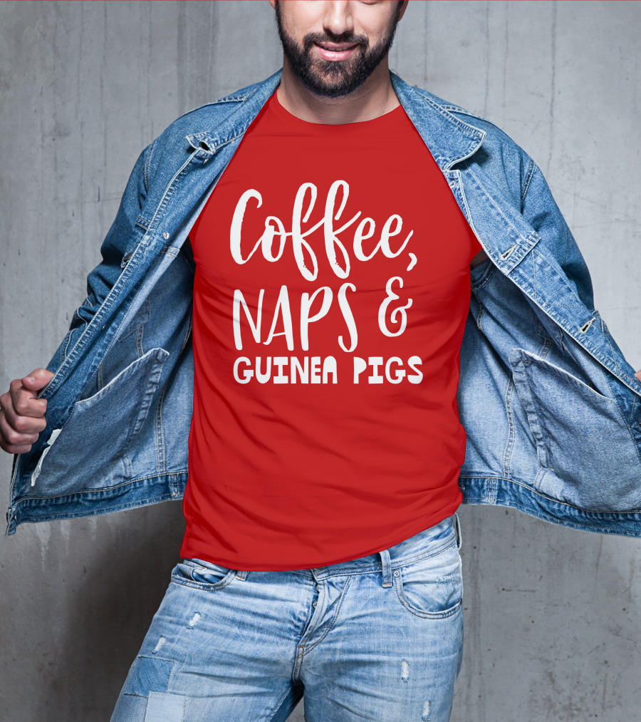 Coffee Naps And Guinea Pigs Relaxation Essentials T-Shirt
