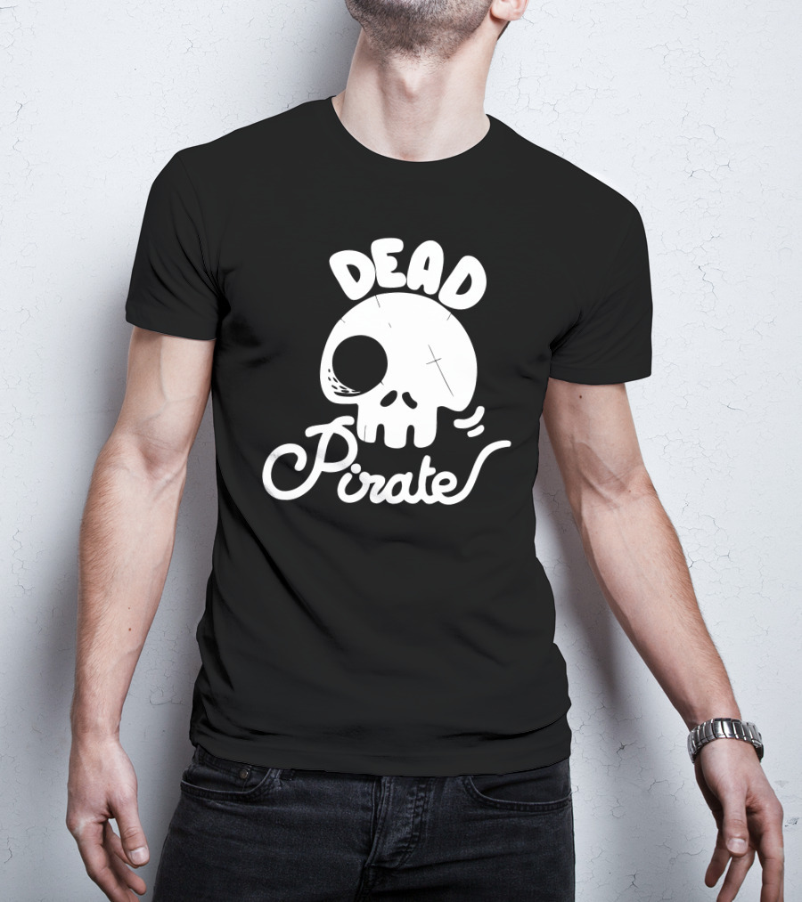 DEAD PIRATE Skull T-Shirt