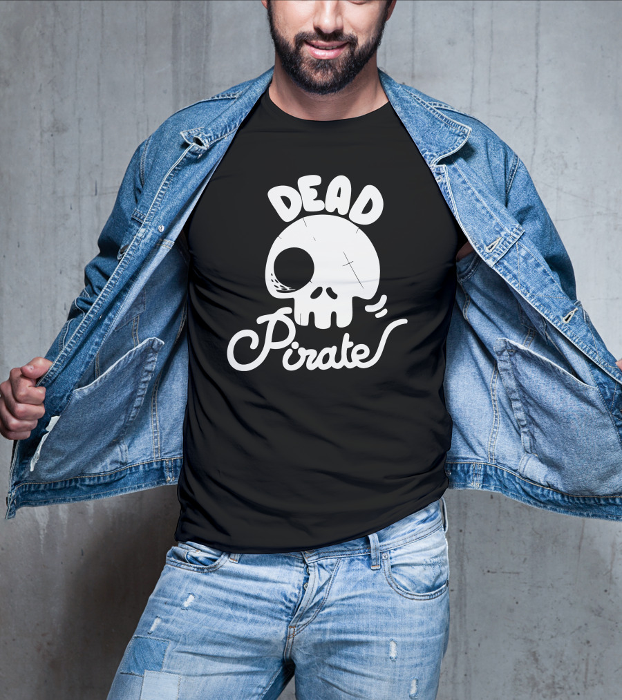 DEAD PIRATE Skull T-Shirt