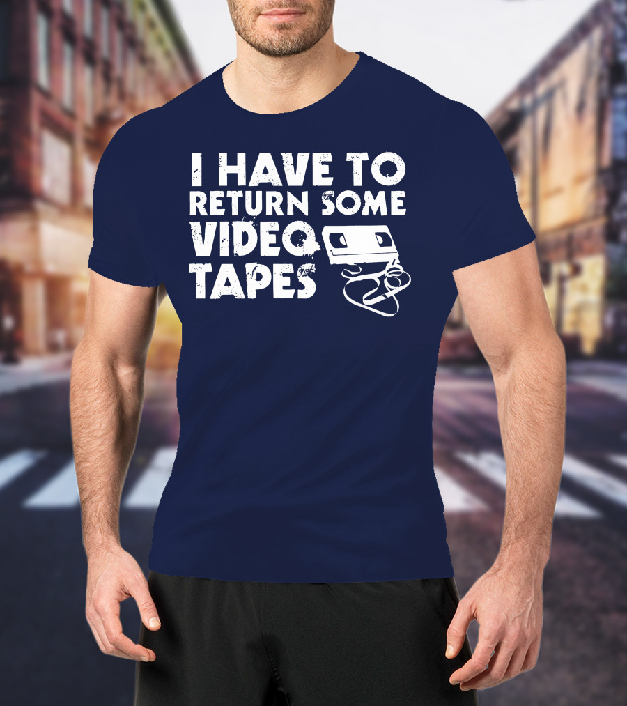 I Have To Return Some Video Tapes American Psycho T-Shirt