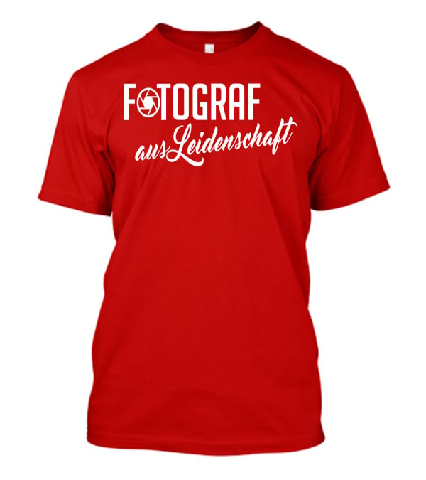 Fotograf Aus Leidenschaft Camera Lens Icon T-Shirt
