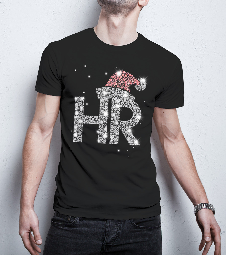 HR Santa Claus Christmas Human Resources T-Shirt