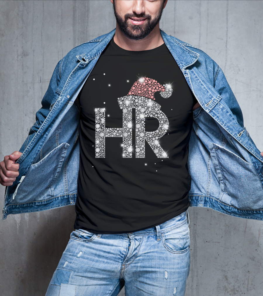 HR Santa Claus Christmas Human Resources T-Shirt