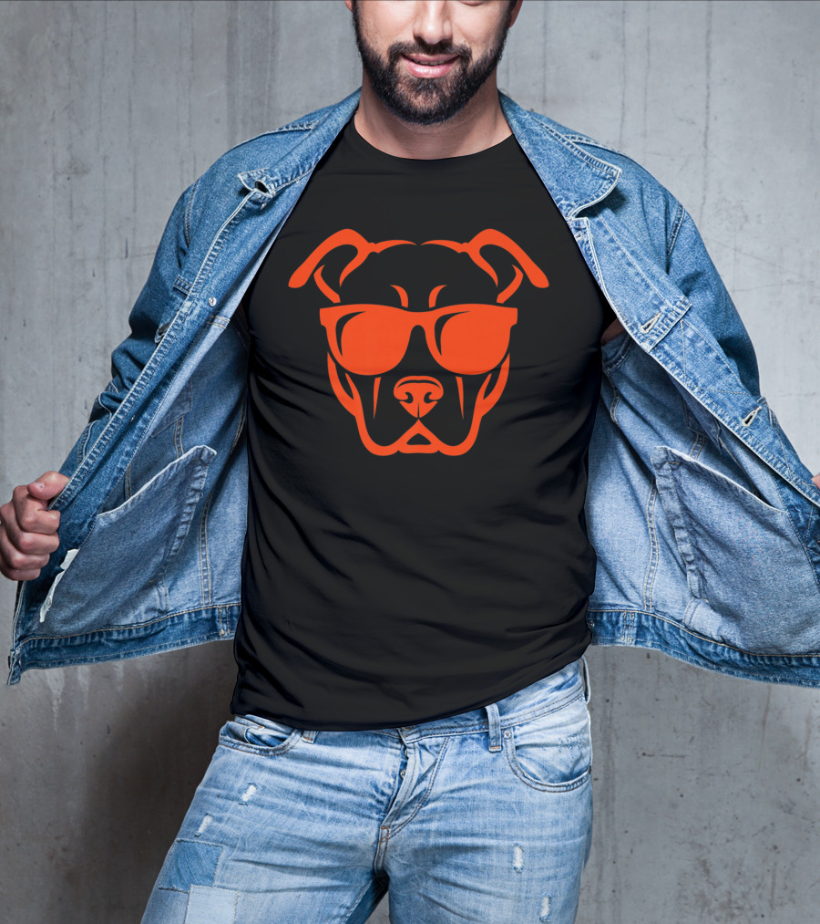Dawg Pound Dog Face Sunglasses T-Shirt