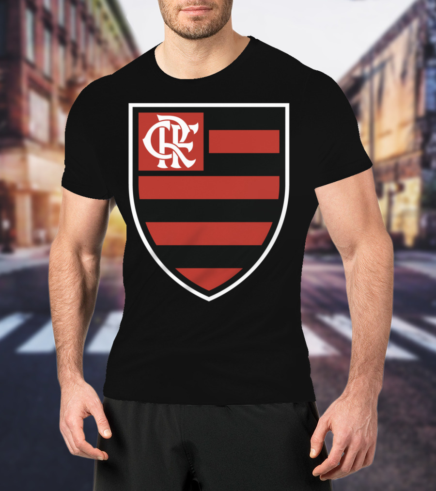 CR Flamengo Football Club Logo Emblem T-Shirt