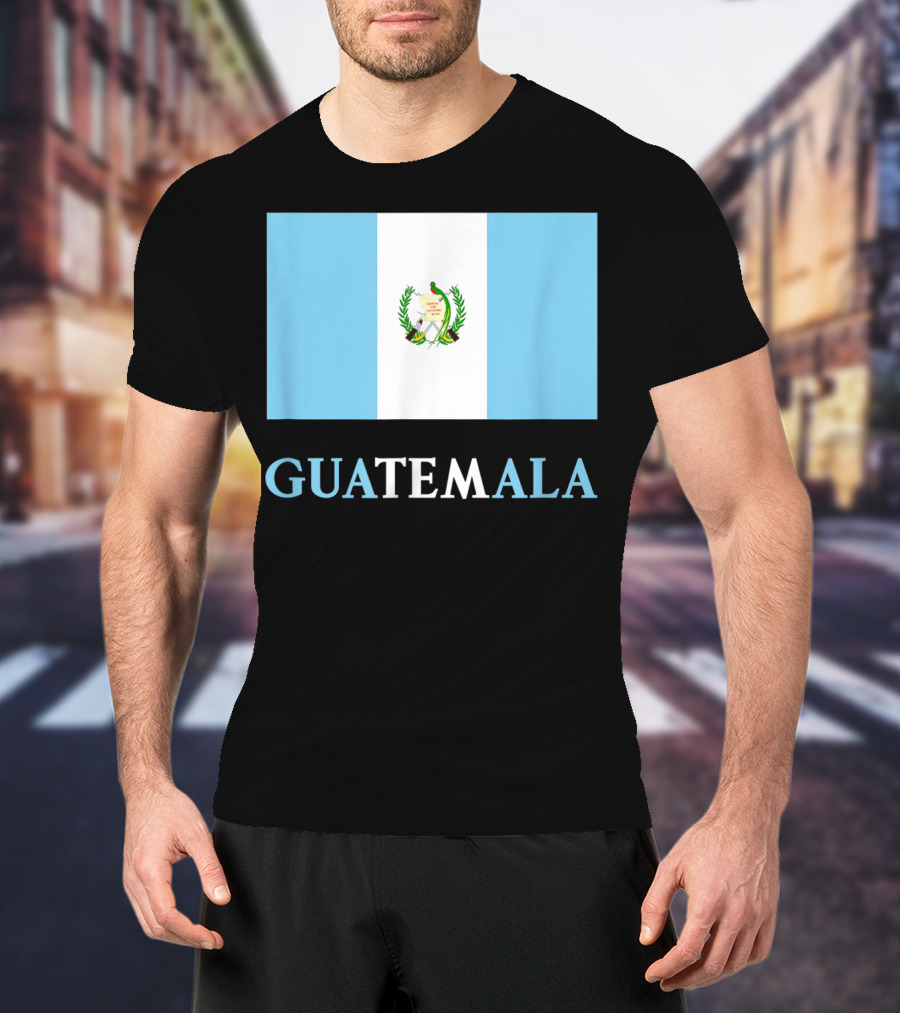 Guatemala Flag Bandera Guatemalteca Guatemala T-Shirt