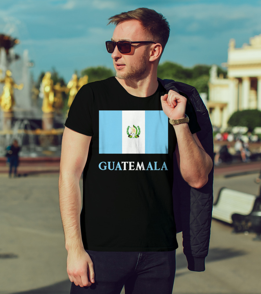 Guatemala Flag Bandera Guatemalteca Guatemala T-Shirt