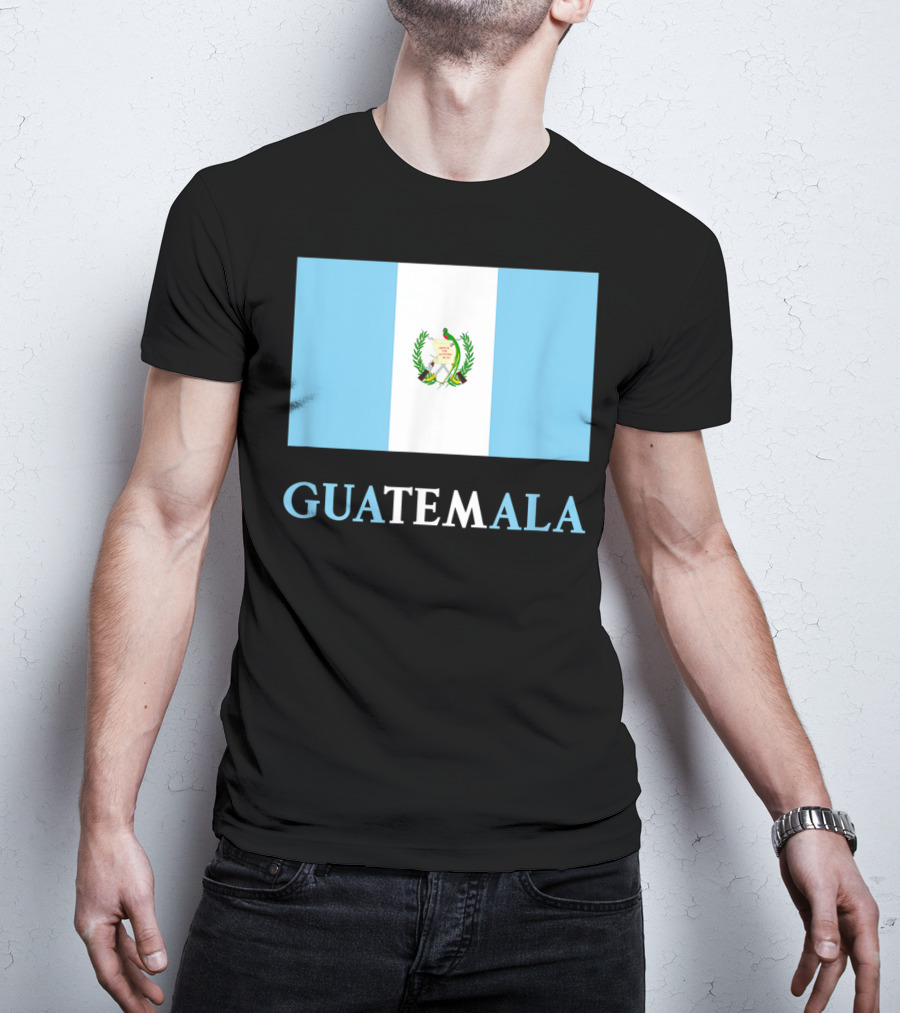 Guatemala Flag Bandera Guatemalteca Guatemala T-Shirt