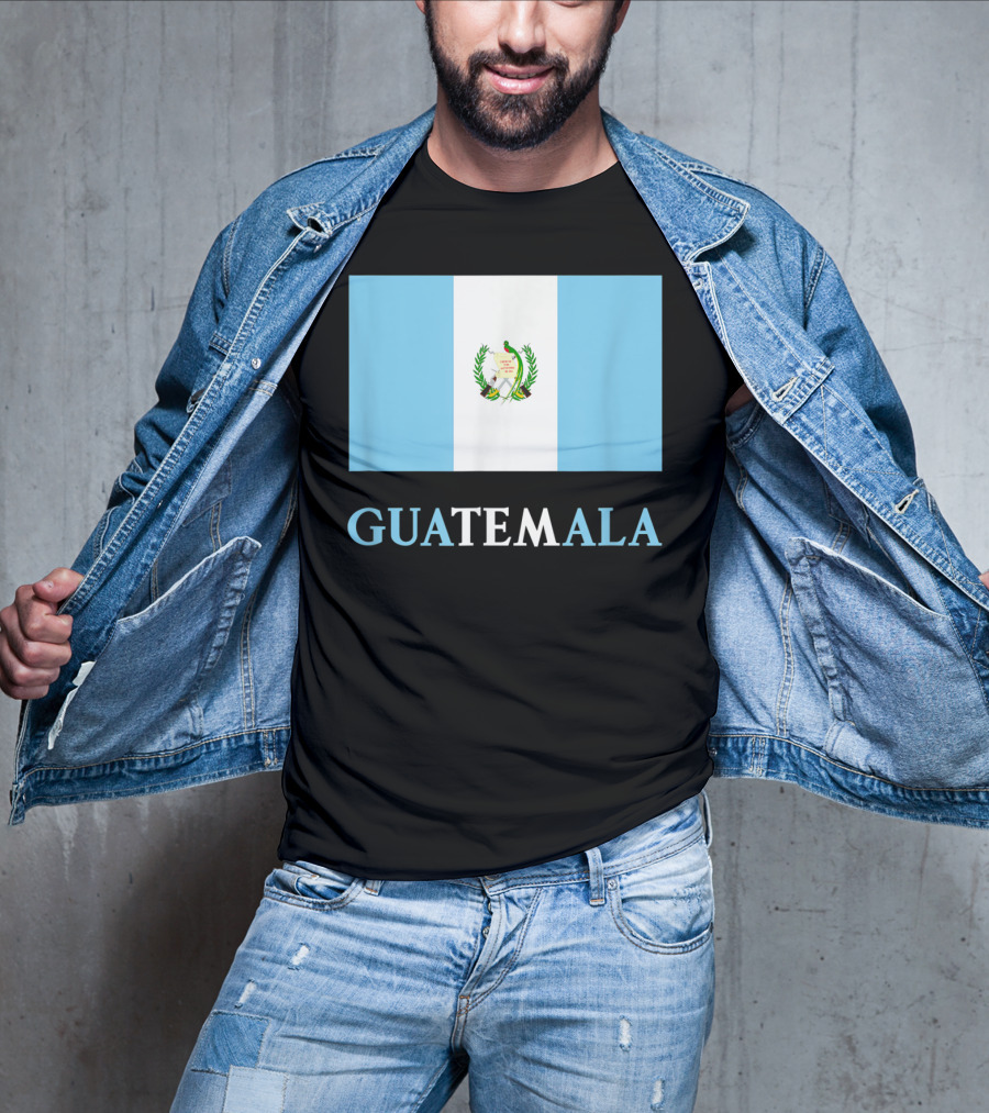 Guatemala Flag Bandera Guatemalteca Guatemala T-Shirt