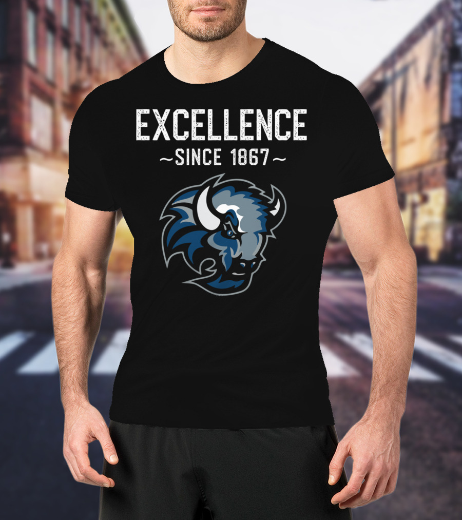 Excellence Since 1867 Bison Pride T-Shirt
