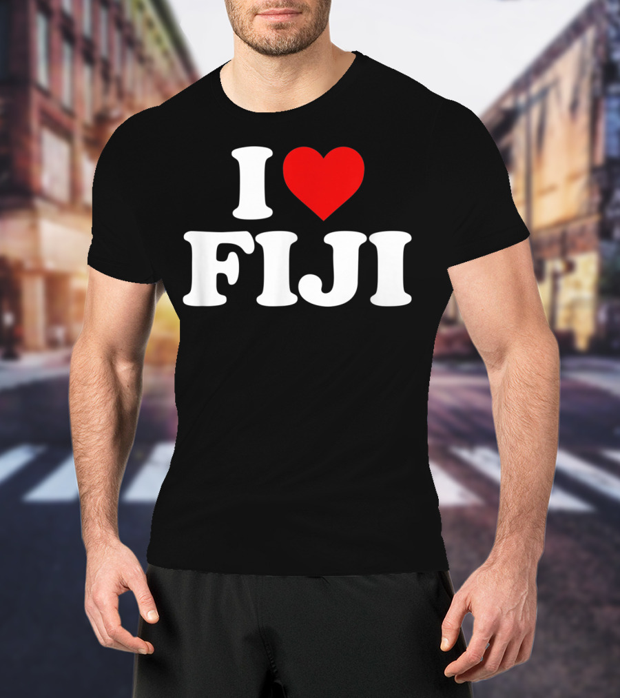 I Heart Fiji Love T-Shirt