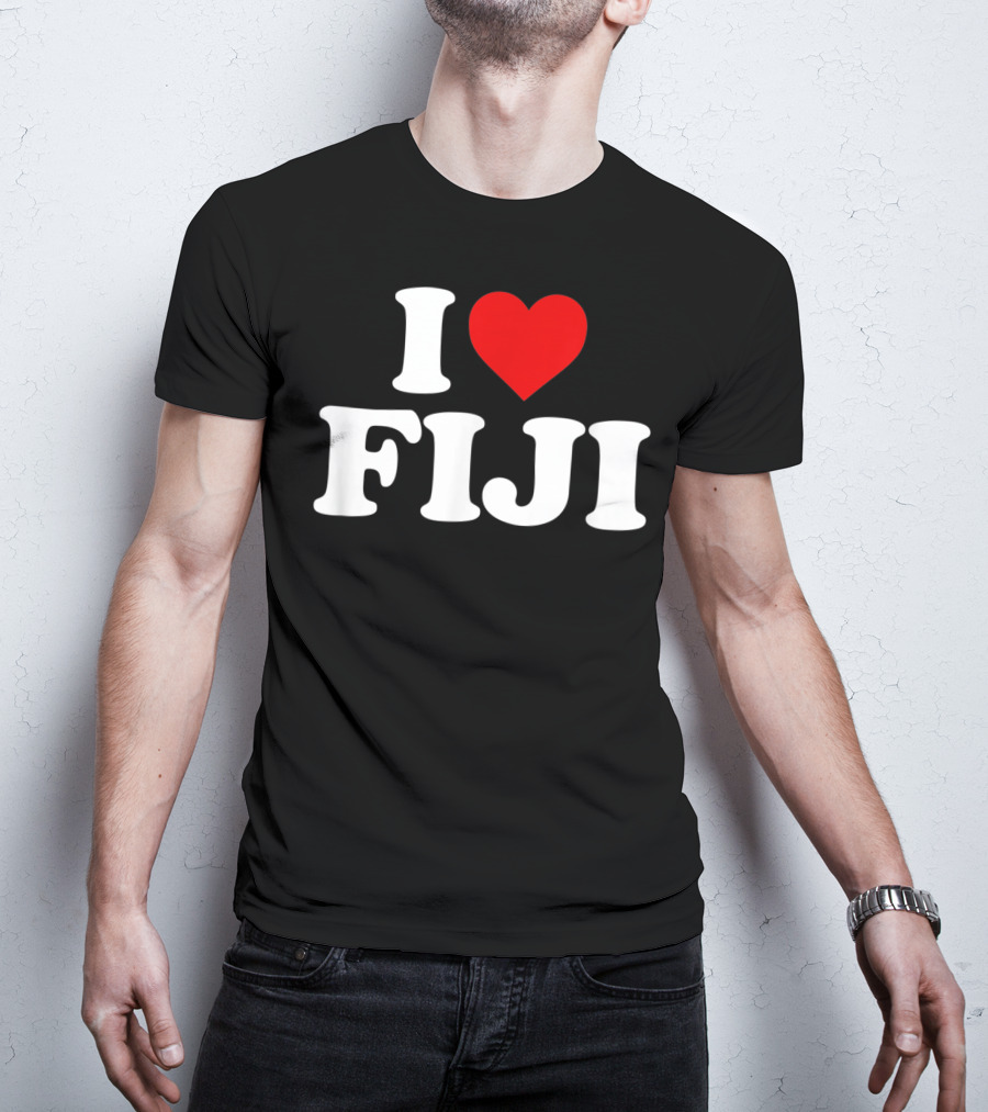 I Heart Fiji Love T-Shirt