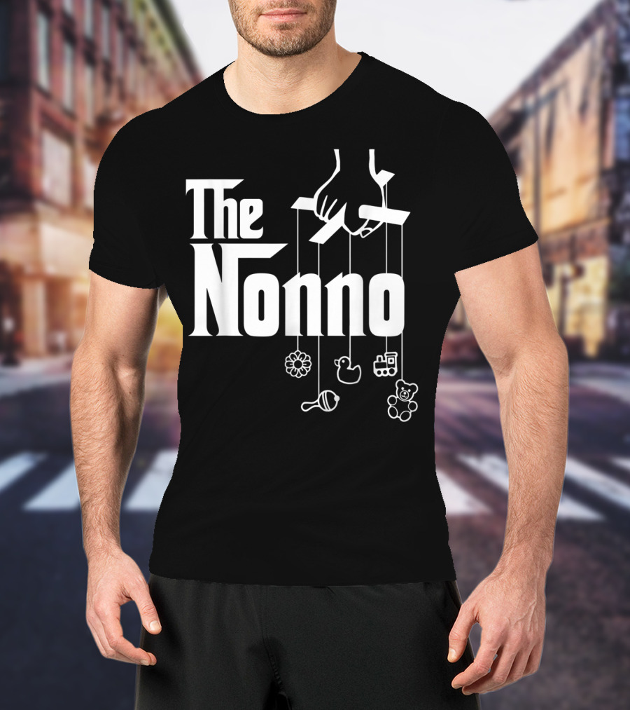 The Nonno Italian Grandpa Puppet Toys Baby Shower T-Shirt