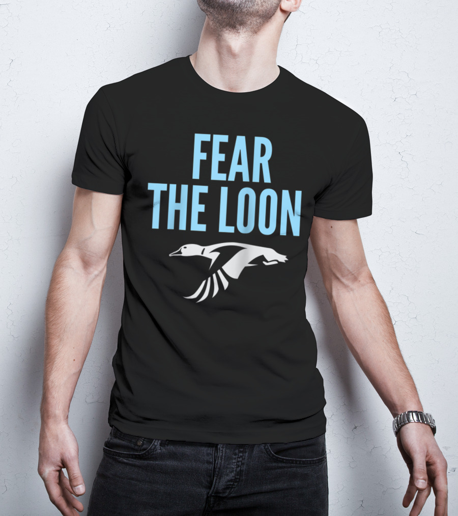 Minnesota Soccer Fear The Loon FC Bird Emblem T-Shirt