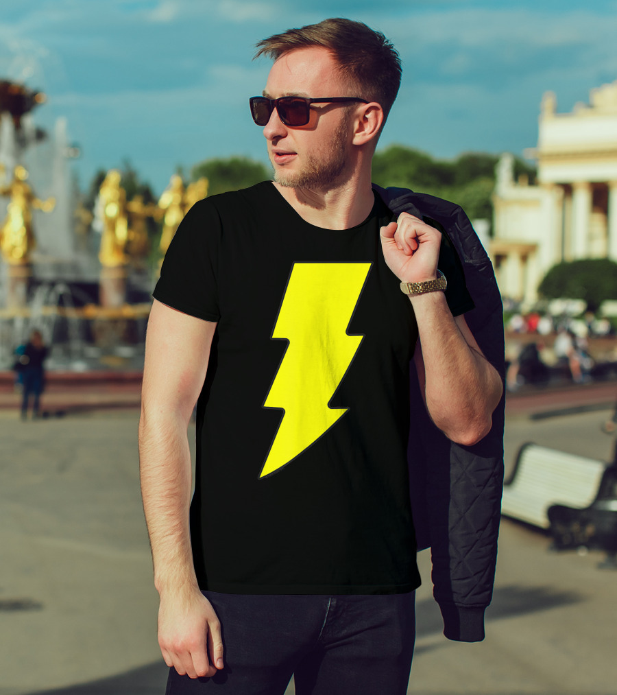 Shazam Lightning Bolt T-Shirt