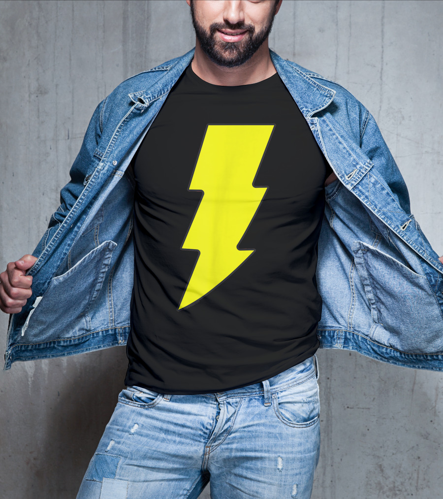 Shazam Lightning Bolt T-Shirt