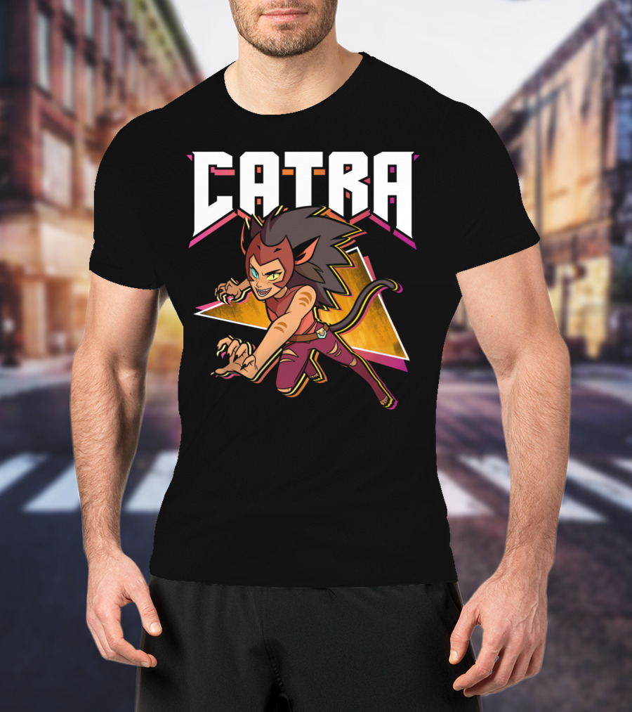 Catra Character Art From She-Ra And The Princesses Of Power Series T-Shirt