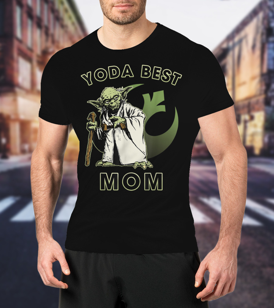 Star Wars Yoda Best Mom Rebel Alliance T-Shirt