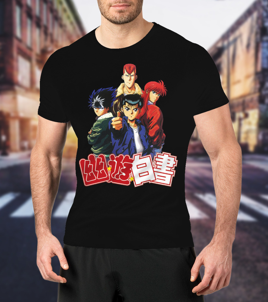 Yuyu Hakusho Anime Team Characters T-Shirt