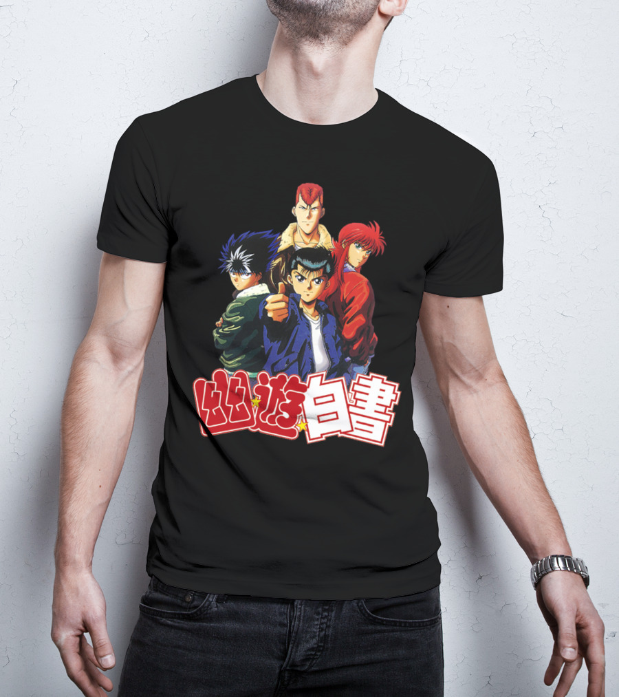 Yuyu Hakusho Anime Team Characters T-Shirt