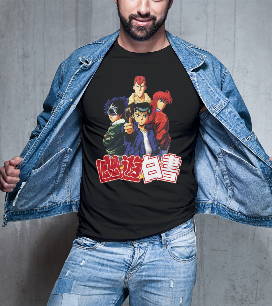 Yuyu Hakusho Anime Team Characters T-Shirt