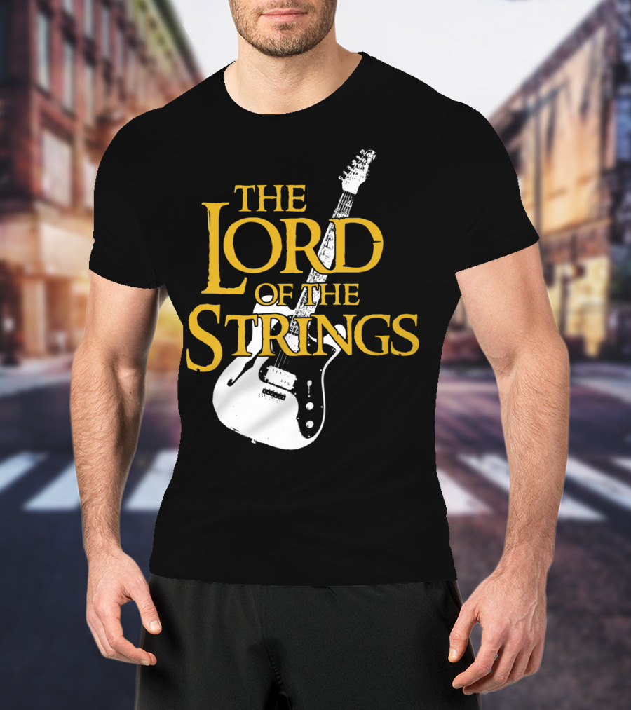 The Lord Of The Strings Electric Guitar T-Shirt