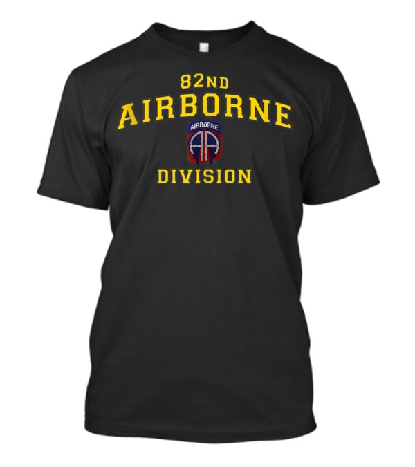 82nd Airborne Division Paratrooper Patch T-Shirt