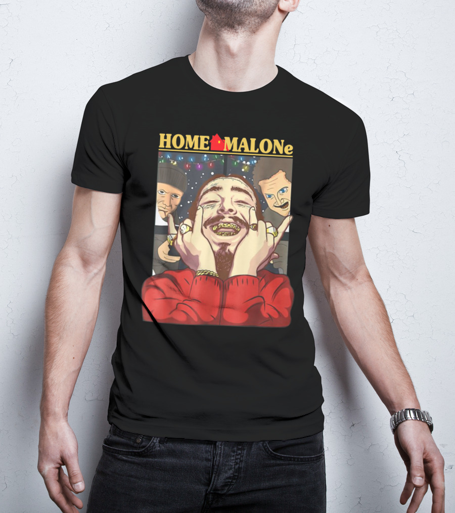 HOME MALONe Vintagehomemalone Christmas Winter T-Shirt