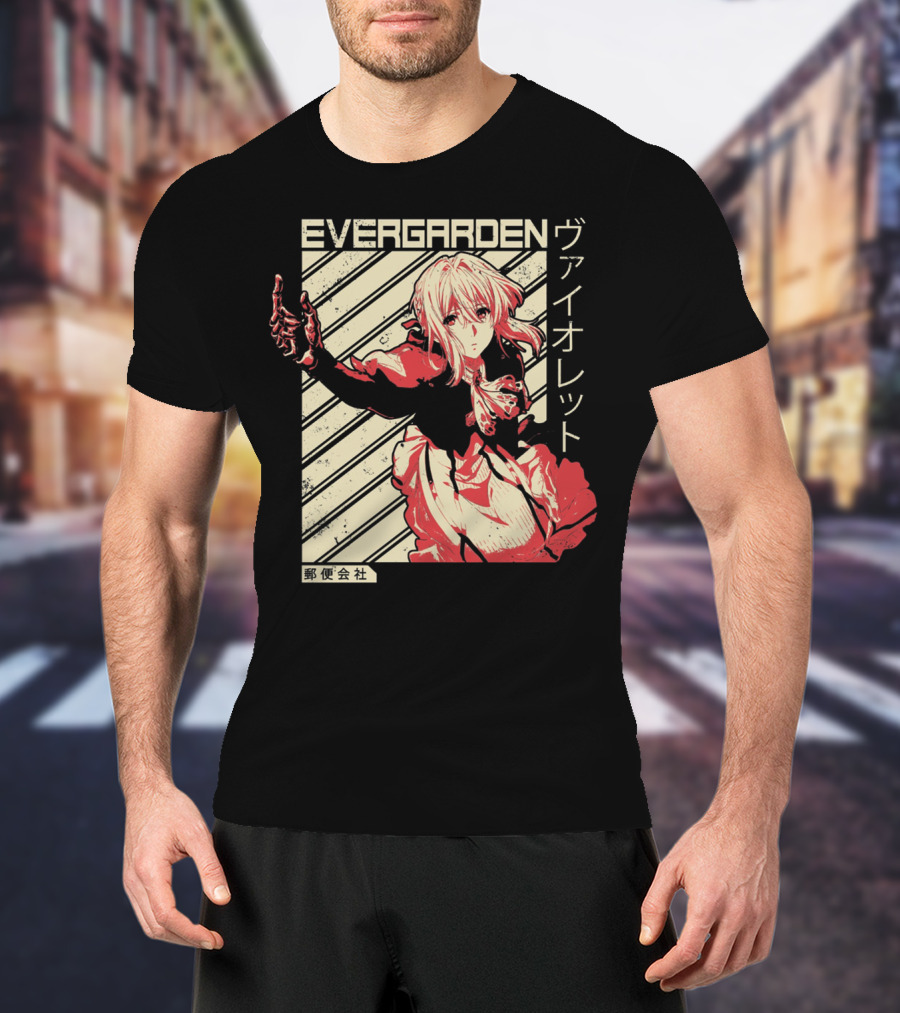 Evergarden Violet's Japanese Style Manga T-Shirt