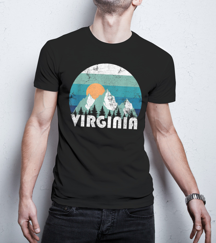 Virginia Mountains Sunset T-Shirt
