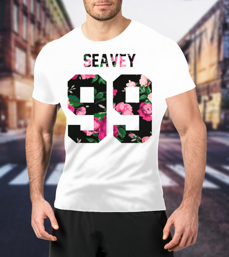 Seavey 99 Floral Design Merchandise Daniel Seavey T-Shirt