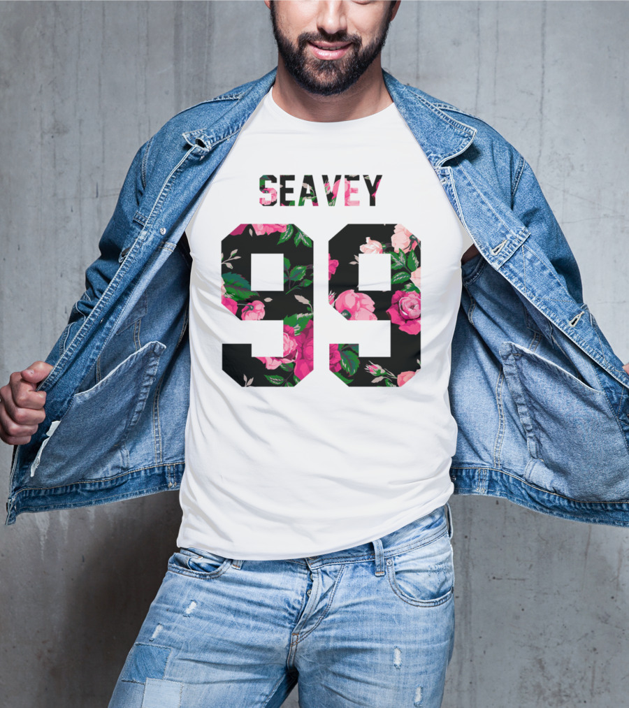 Seavey 99 Floral Design Merchandise Daniel Seavey T-Shirt
