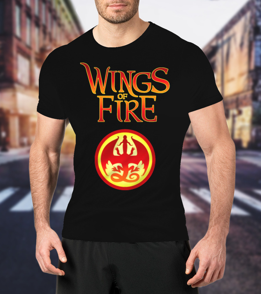 Wings Of Fire Dragon Emblem Fantasy Series T-Shirt