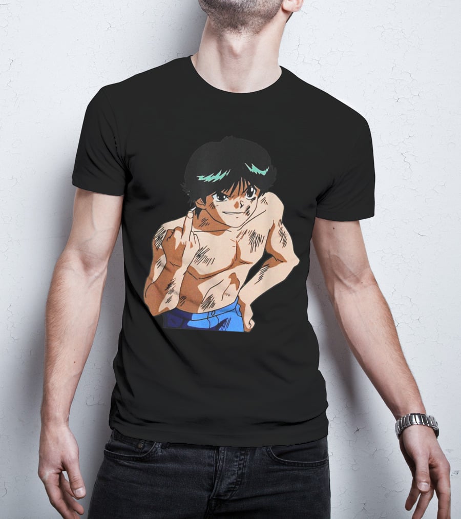 Yusuke Urameshi From Yuyu Hakusho Anime Classics T-Shirt