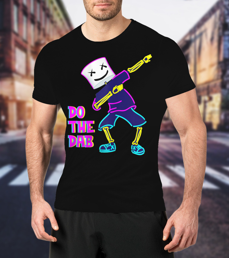 Do The Dab With Goofy Marshmallow Dancing DJ T-Shirt