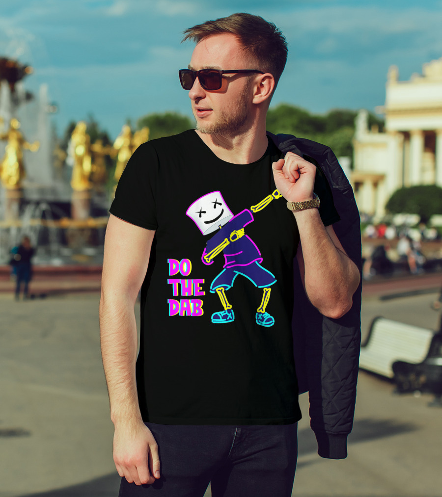 Do The Dab With Goofy Marshmallow Dancing DJ T-Shirt