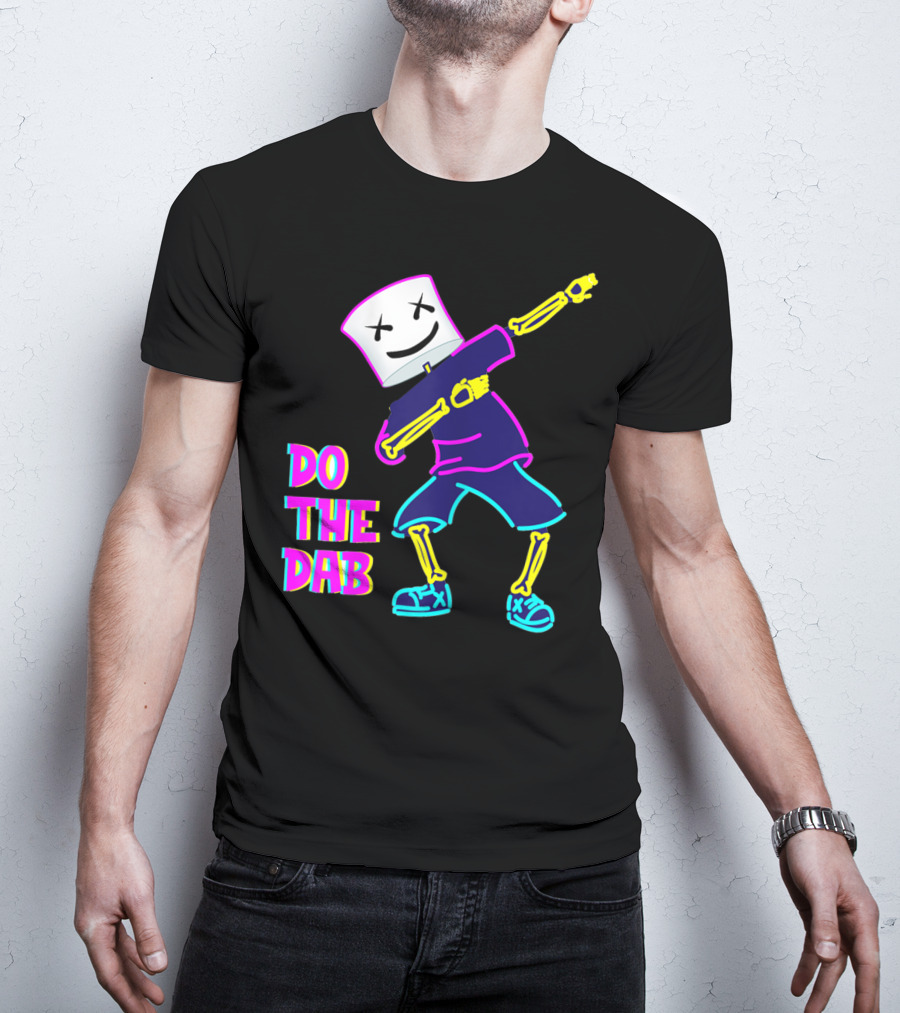Do The Dab With Goofy Marshmallow Dancing DJ T-Shirt