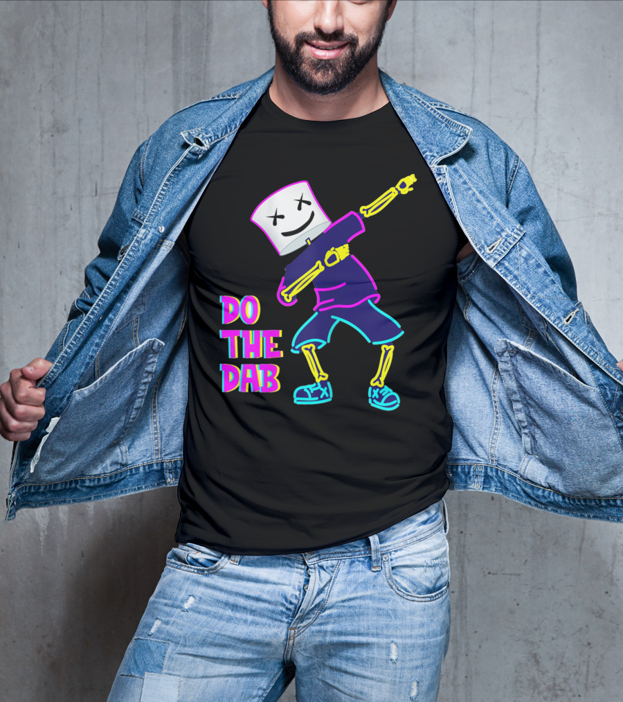 Do The Dab With Goofy Marshmallow Dancing DJ T-Shirt