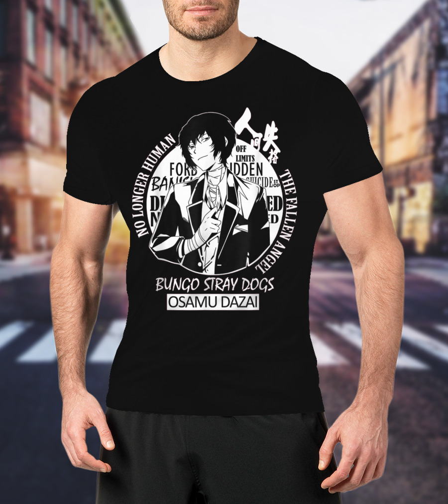 Bungo Stray Dogs Osamu Dazai No Longer Human The Fallen Angel T-Shirt
