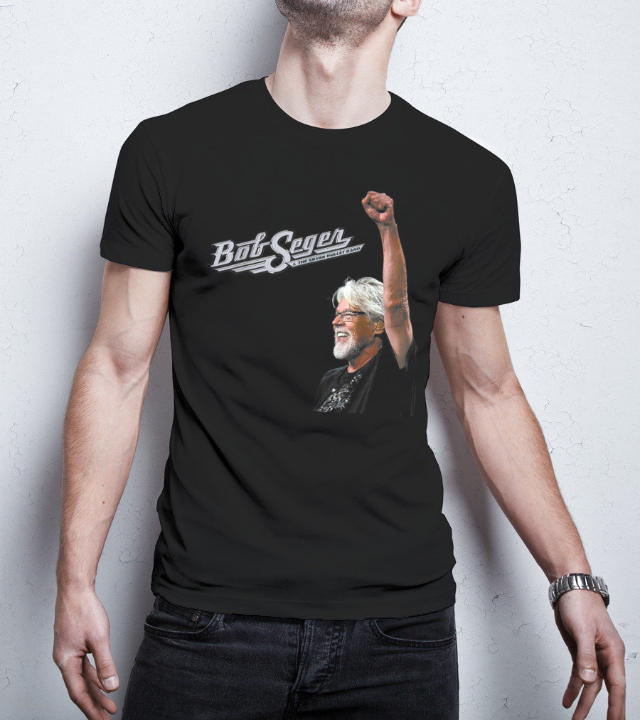 Bob Seger And The Silver Bullet Band Raised Arm T-Shirt