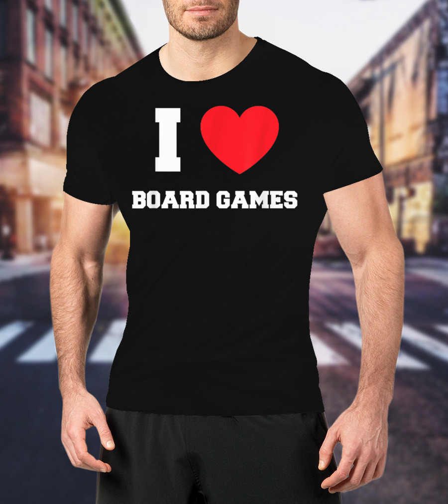 I Heart Board Games T-Shirt