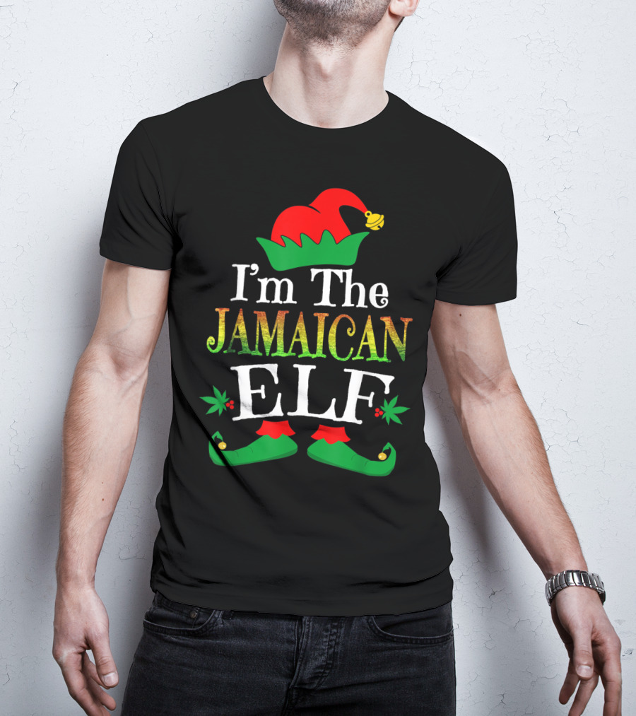 I'm The Jamaican Elf Weed Humor T-Shirt