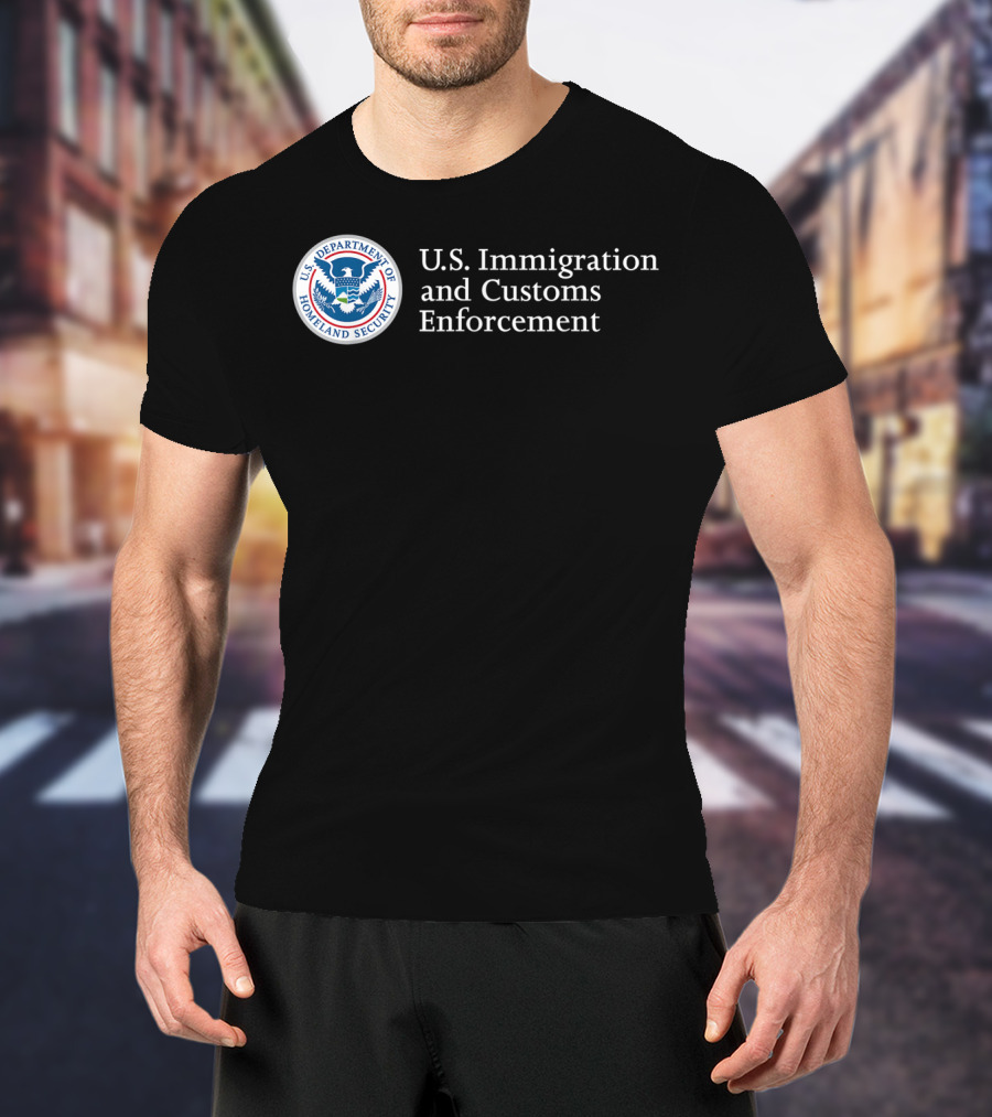 U.S. Immigration And Customs Enforcement ICE Homeland Security Seal T-Shirt