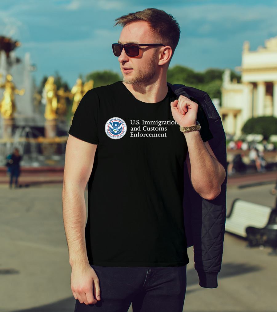U.S. Immigration And Customs Enforcement ICE Homeland Security Seal T-Shirt