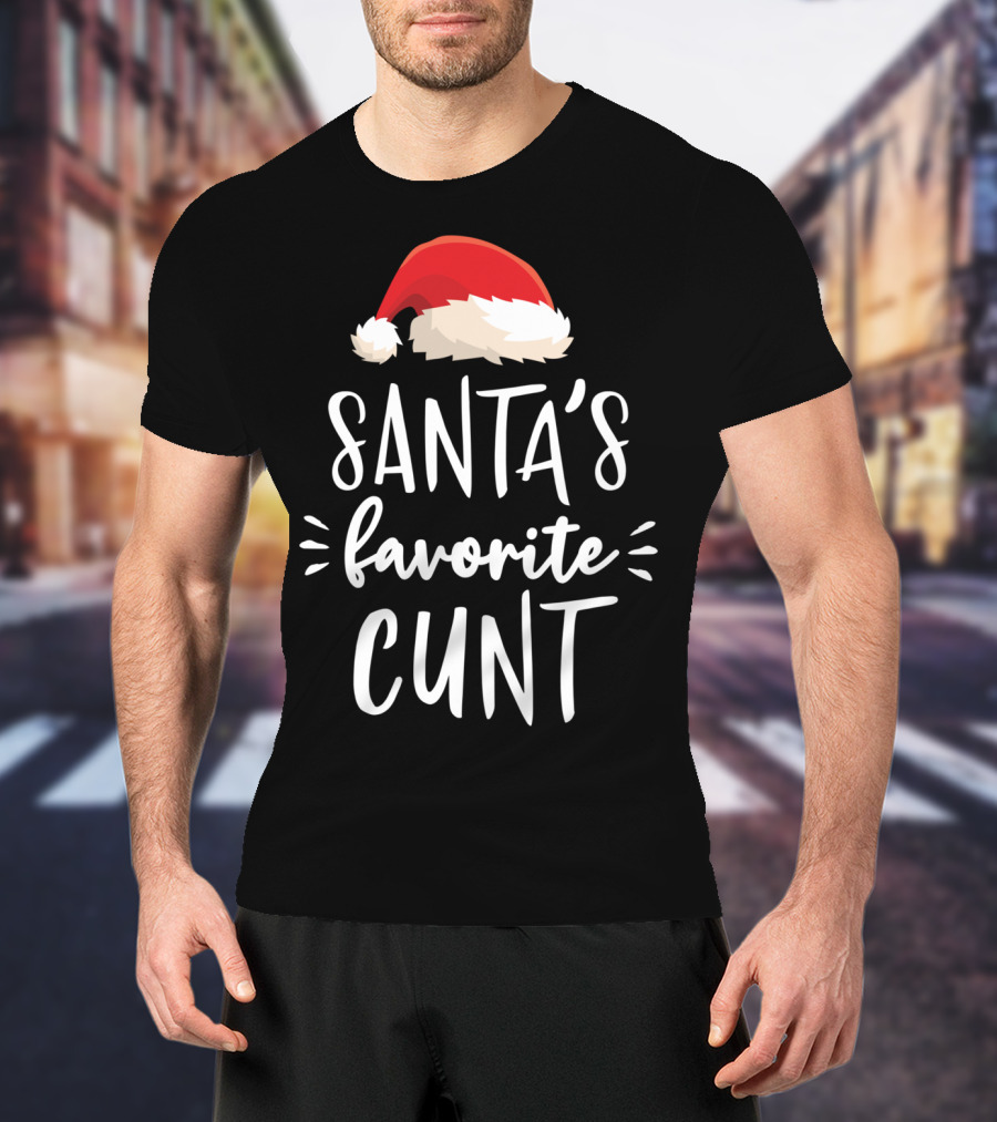 Santa's Favorite Cunt T-Shirt