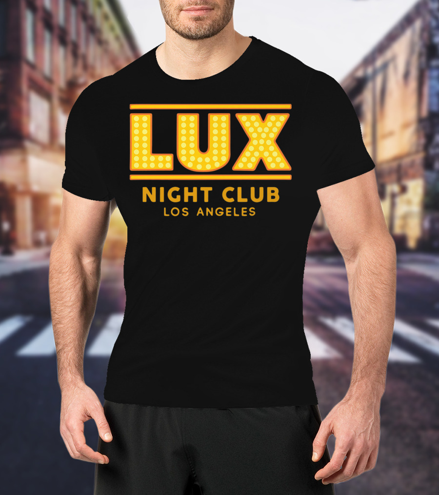 Lux Night Club Los Angeles Morningstar Funny Geek T-Shirt